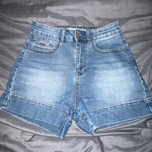 Lefties High Waisted Denim Shorts